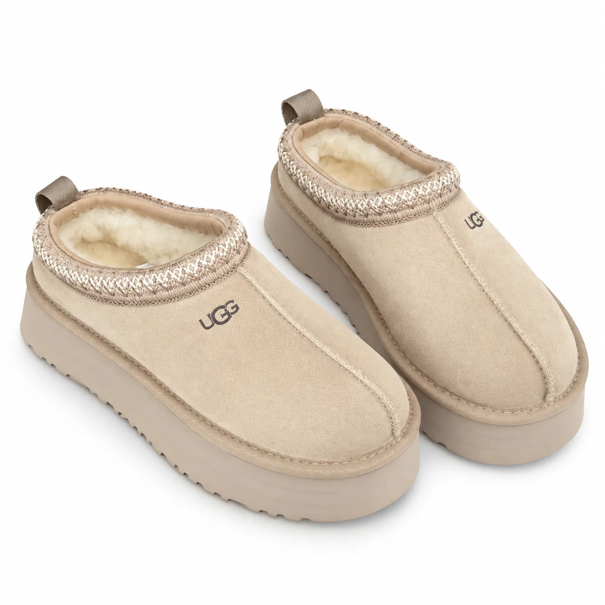 "UG" Platform Cozy Slipper