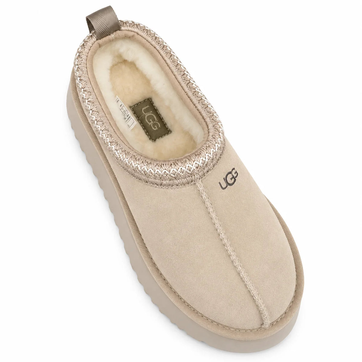 "UG" Platform Cozy Slipper