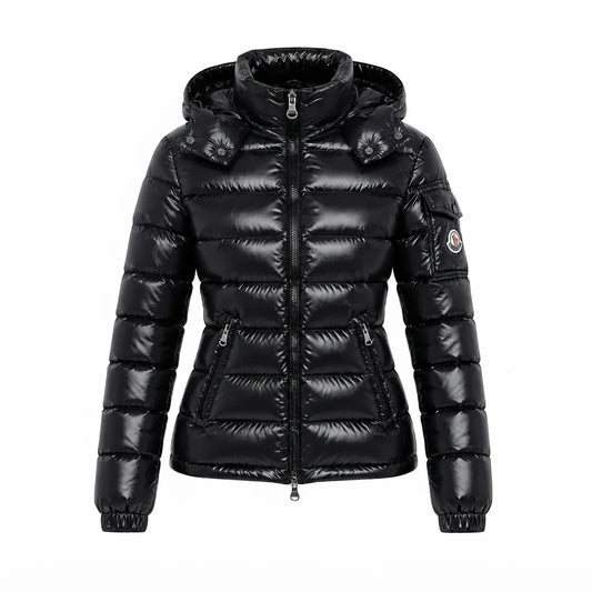 „MONC“ Black Puffer Down Jacke